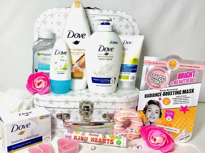 Personalised Dove Pamper Hamper Perfect Gift for Mother’s Day - Image 2