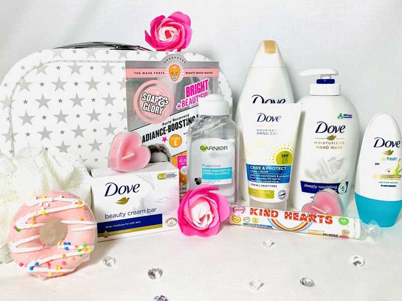 Personalised Dove Pamper Hamper Perfect Gift for Mother’s Day - Image 3